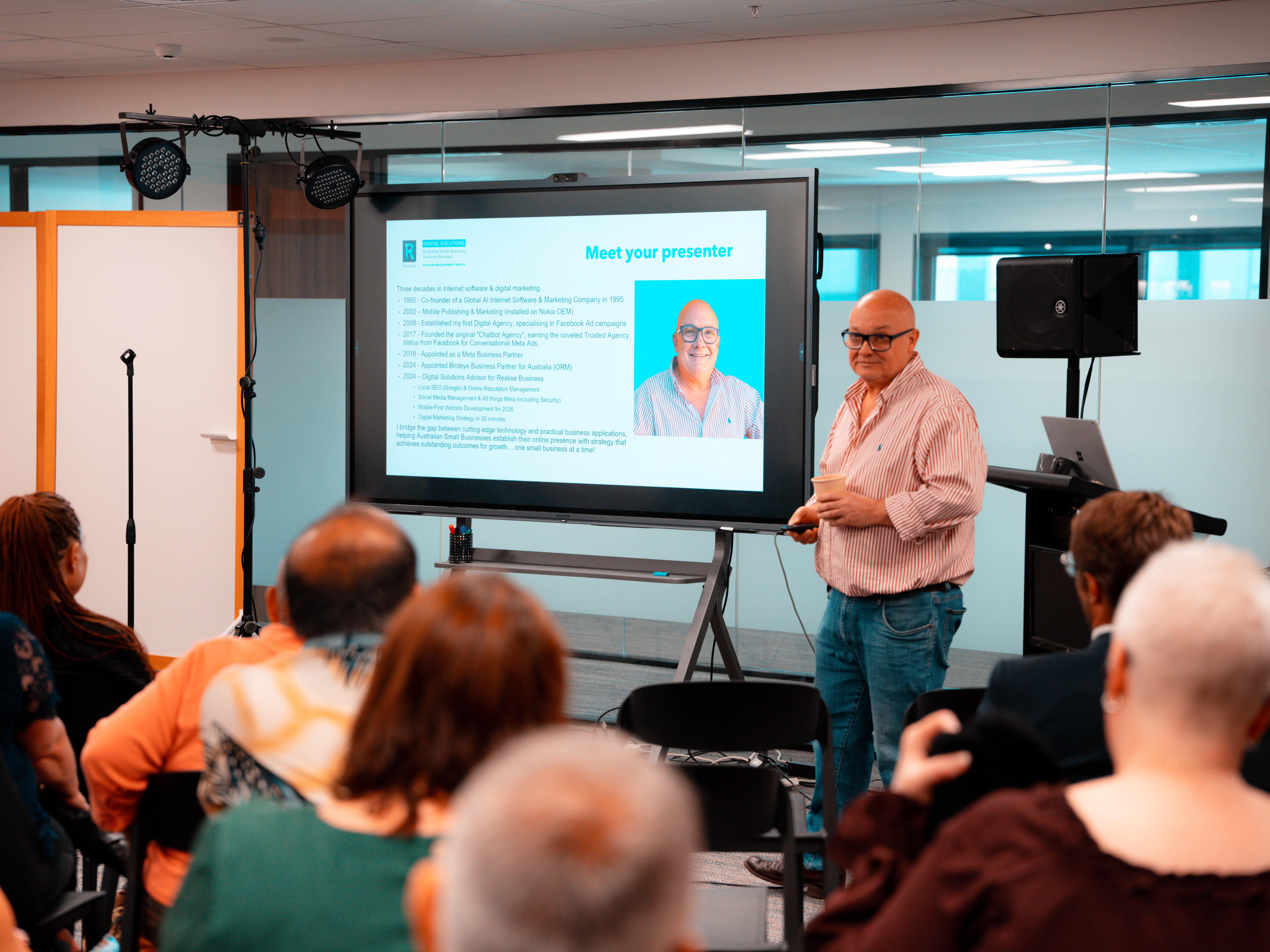 Growth Hub community workshop with local Canberra business owners